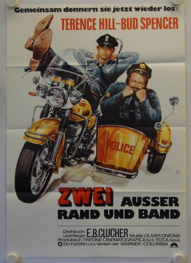 Crime Busters original release german movie poster
